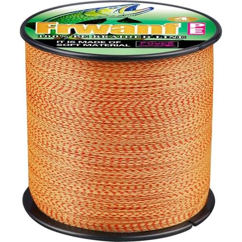 Frwanf braided fishing line thread 500M 1000m 1500m 2000M 4 weaves super pe mix color spot line 0.06mm 0.08mm 0.1mm 2-100LBS