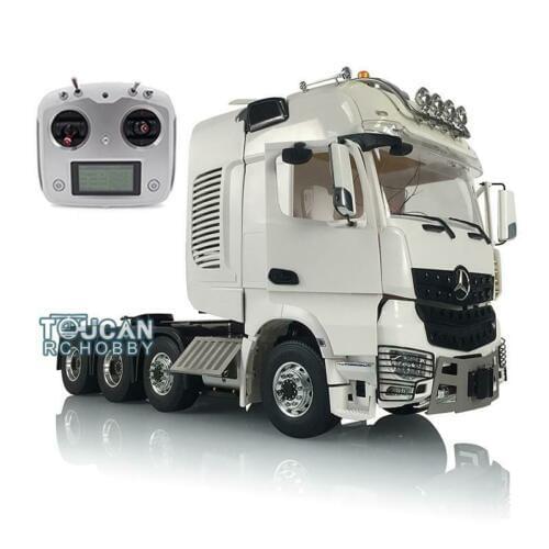 LESU RC 1/14 Metal Tractor Truck Radio ESC 3363 Roof Light Hercul Arco Cabin THZH0751-SMT2