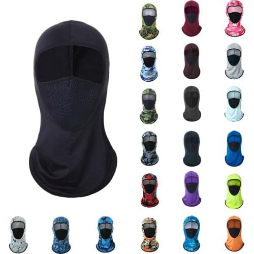 Ski Cycling Full Face Cover Winter Neck Head Warmer Bike Windproof Bandana Scarf Camouflage Military Hunting Tactical