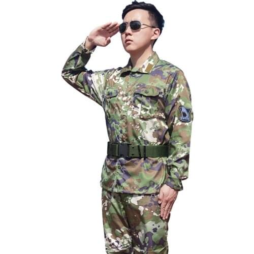 New 2021 Children Tactical Camouflage Suit Special Forces Combat Uniform Spring And Summer Kids Outdoor Military Training Ostume