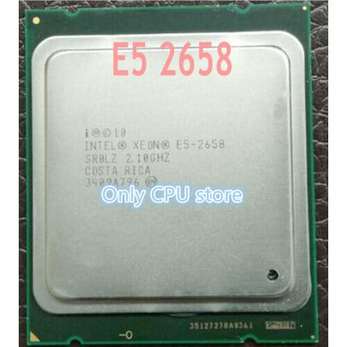 E5-2658 Original Intel Xeon E5 2658 2.1G 8-Cores 20MB DDR3 1333MHz 95W processor cpu free shipping