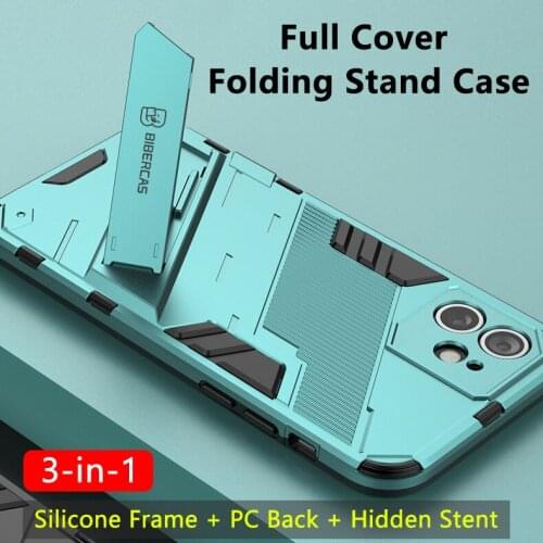 Full Cover Stand Case for Huawei P50 Mate 30 40 40E 30E Nova 8 Pro V40 Lite 5G Back Camera Lens Protector Cover Case with Holder