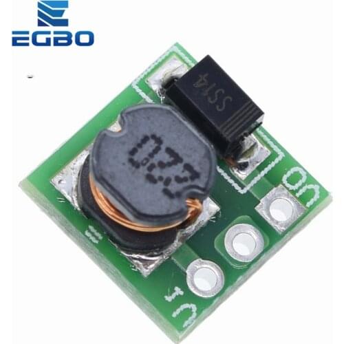 1PCS EGBO 0.9-5V To 5V DC-DC Step-Up Power Module Voltage Boost Converter Board 1.5V 1.8V 2.5V 3V 3.3V 3.7V 4.2V To 5V