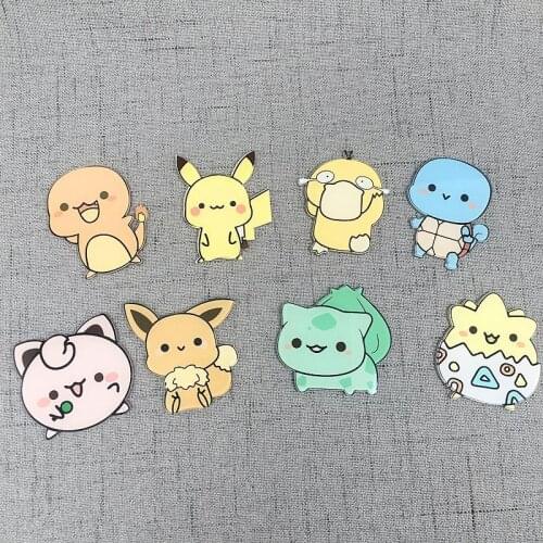 Takara Tomy Pokemon Sweet and Compact Refrigerator Magnet 1 Piece of Cartoon Pikachu Creative Items Surprise Gifts for Friends