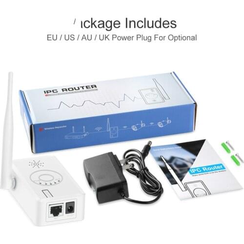 WiFi Range Extender Sopport 2.4G Wifi IP Camera IPC Router Repeater for Wireless Camera System Enhanced Transmission Distance