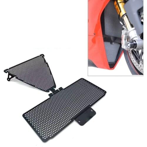 Motorcycle Radiator Guard Grille Cover Cooler Protector for Ducati Panigale 899 959 1199 R S 1299 R FE/S Panigale V2