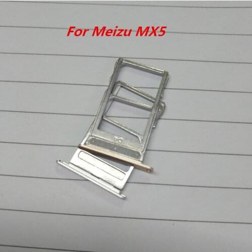 10PCS/Lot New SIM Card Tray Holder Slot Adapter Socket Replacement Parts For MEIZU MX5