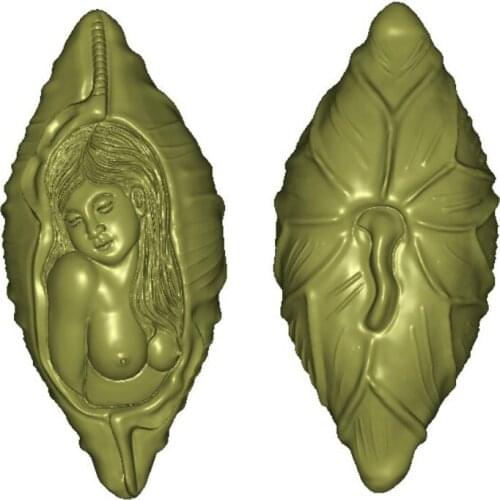 3D model relief stl format, 3D solid model sculpture for CNC machine beautiful beauty women