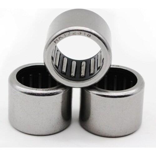 50pcs/100pcs high quality bearing HK121712 HK12x17x12 12mm x 17mm x12mm miniature drawn cup needle roller bearing 12*17*12mm