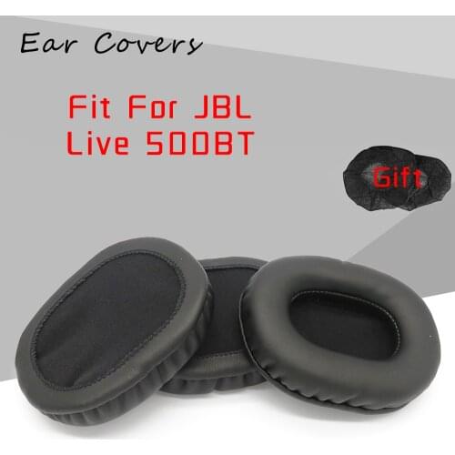Ear Pads For JBL Live 500BT Headphone Earpads Replacement Headset Ear Pad PU Leather Sponge Foam