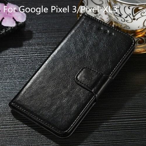 Case For Google Pixel 3 Pixel-XL3 Fashion Pu leather Wallet Cover Card Slot Flip Case Magnetic Fashion Case Kickstand Strap