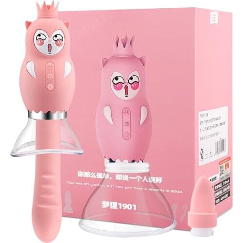 For G-spot Vibrator Tongue Licking Masturbator Adult Sex Toy Sucking Dildo Vibrator Female Masturbator Electric Nipple Sucker