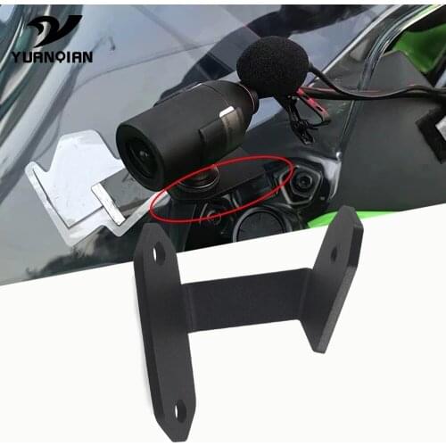 For Kawasaki Ninja 400 NINJA400 2018 2019 2020 CNC Motorcycles Frames Left DVR Data Recorder Bracket Navigator bracket