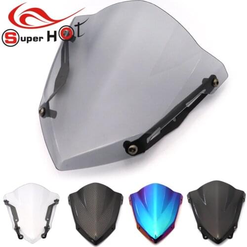 For Yamaha MT 03 MT03 MT25 MT 25 2020-2021 Windshied Windsreen Pare-brise Smoke Motorcycle Accessories Wind Deflectors