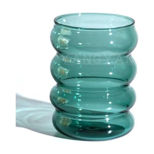 Creative Colorful Glass Mugs coffee mug Milk Tea office Cups Drinkware the Best birthday Gift for Friends