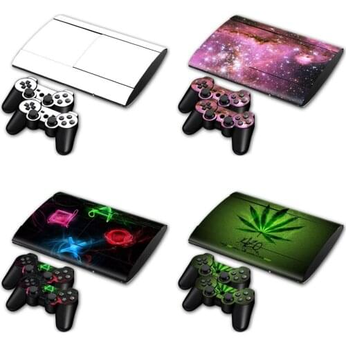 Factory Direct Sell Hot Sell Price Vinyl Skin Sticker Protector For PS3 Super slim 4000 Original Decal Wrap