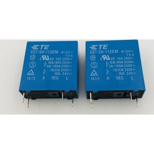 Original SDT-SH-112DM 4pin 10A250VAC relays