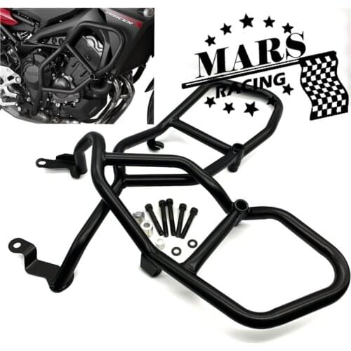 Motorcycle Crash Bar Engine Guard Frame Protector Falling Protection for 2016 2017 2018 2019 2020 Yamaha MT09 FJ09 Tracer 900 GT