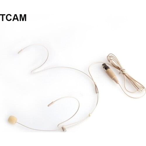 Pro Dual Ear Hook Mic Headset Head Microphone For Shure ALL XLR 3PIN TA3F New-M28