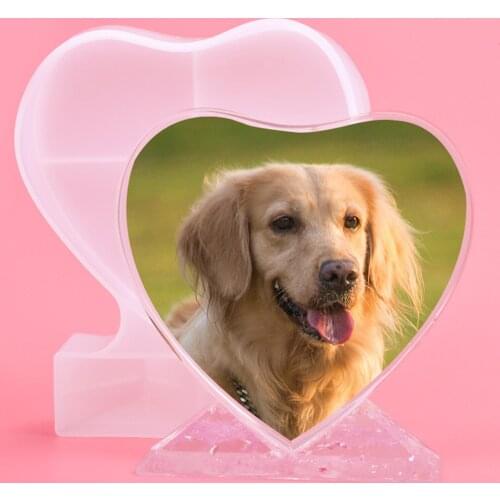 DIY Gift Crystal Epoxy Resin Mold Heart Shaped Frame Silicone Heart Photograph Photo Frame Craft Making Tool Mould 2021 New
