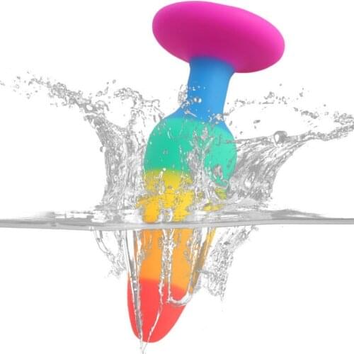 3Pcs/Set silicone Anal Plug Colorful Anal Bead surprise Gift Prostate Anal Massager Sex Toy For Women Carrot Shape Butt Plug 18