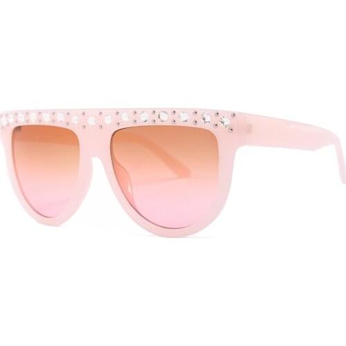 Luxury Stone Sunglasses Women One Piece Oval Sun Glasses Men for Outdoor Eyewear UV400 Shades Oculos Gafas 20036DF