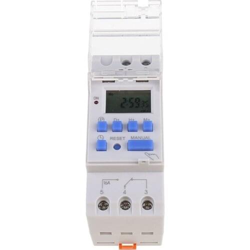 TM615 12/24/110/220V Timer Switch 7 Days 24 Hours Programmable LCD Time Relay