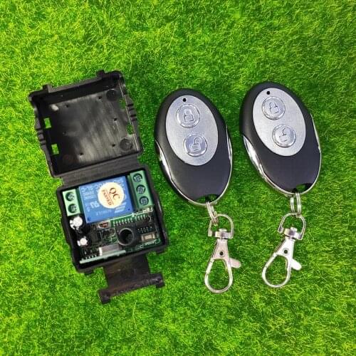 DC12 v 1CH mini RF wireless remote control switch 433mhz Universal lighting/Electric door lock