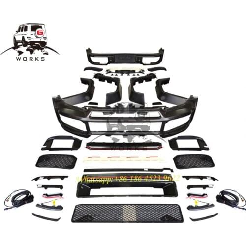 W464 B800 style car bumpers W463A body parts front bumper rear bumper g500 g63 g350 facelift conversion