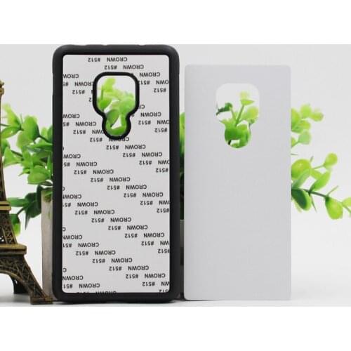Wtsfwf DIY 2D Sublimation rubber TPU+PC Blank Case for Huawei Mate 20 With Aluminum Inserts and glue