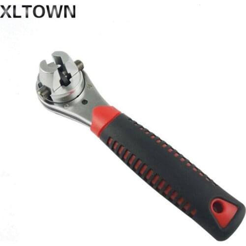 XLTOWN 6-22mm Adjustable Ratchet Wrench Two Way Universal Quick Wrench Repair Tool Ratchet Wrench Tool