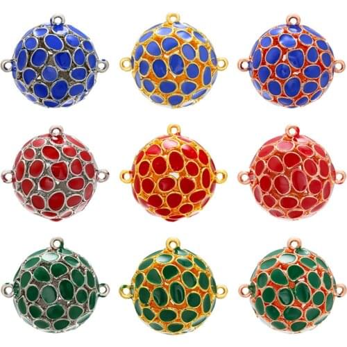 ZHUKOU 22x25mm three hooks necklace and pendant connector Hooks for women necklace jewelry accessories Making model: VK79