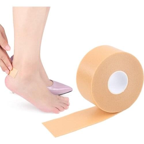 1 Roll Heel Sticker Tape Patch Anti-Wear Foam Cotton Blister Plaster Waterproof First Aid Blister Pedicure Pad Foot Care Insole