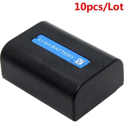 10pc/lot NP-FV50 Battery NP FV50 Batteries For SONY HDR XR550E XR350E CX550E CX350E CX150E DCR SR68E SX83E SX63E SX43E