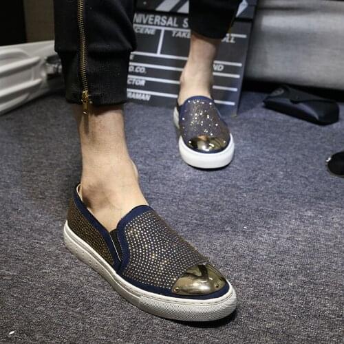 2019 Genuine Leather Men Casual Shoes Real Leather Slip-On Men Loafers New Brand Fashion Mens Moccasins buty meskie X15-44