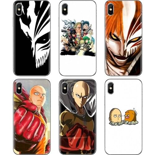 For Huawei P30 P40 P20 P7 P8 P9 P10 Lite Plus Pro 2015 2016 2017 Mini Punch-Man-C-Anime-Bleach-One Cell Phone Case Cover