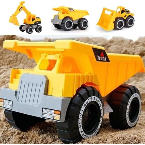Baby Classic Simulation Engineering Car Toy Excavator Model Tractor Toy Dump Truck Model Car Toys Mini Birthday Gift For Boy