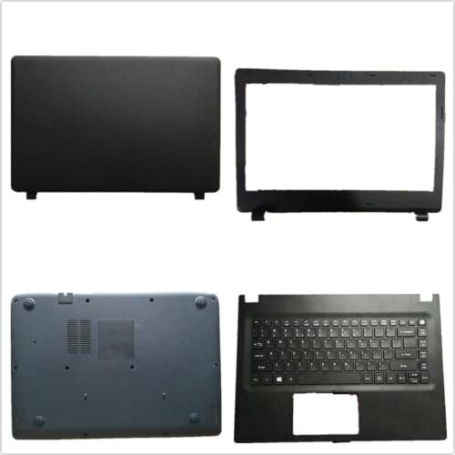Laptop Keyboard LCD Top Back Cover Upper Case Shell Bottom Case For ACER For Predator PT515-51 Black US