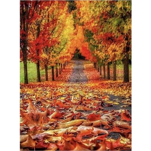 Nature DIY 11CT Cross Stitch Embroidery Kits Craft Needlework Set Cotton Thread Printed Canvas Home Decoration Hot Sell Room