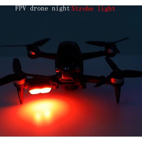 Night flight indicator light Strobe Flashing light Built-in rechargeable battery for DJI FPV drone Quadcopter accessories
