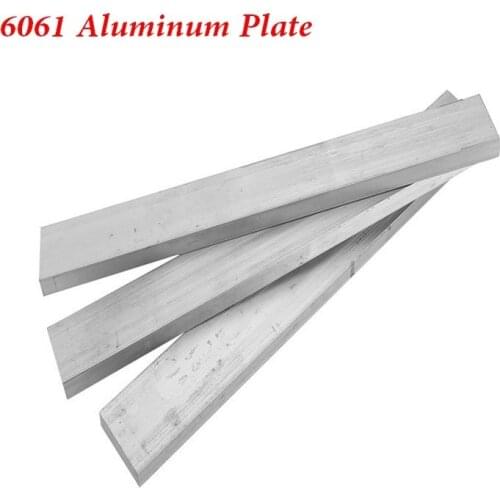 6061 Aluminum Alloy Plate Thickness 30*60*200mm AL Sheet Model Parts Car Frame Metal DIY Material