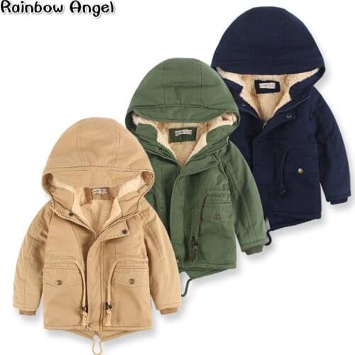 Зимние куртки для мальчиков Rainbow Angel China At AliExpress