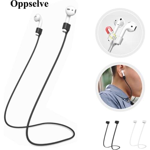 Bluetooth Earphones Silicone Cable Cord Earphone Strap For Airpods Pro And For Airpods 1 2 Wired Earphone Anti-Lost Strap Rope