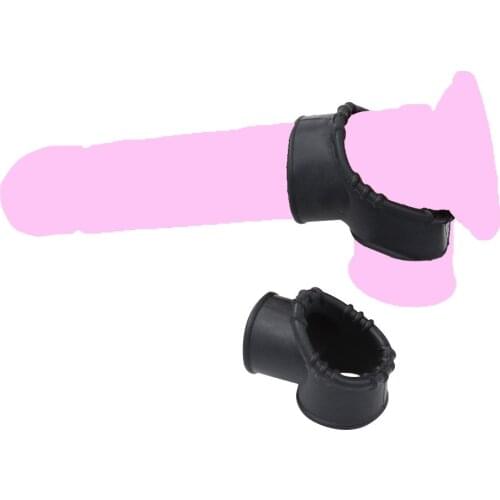 Silicone Penis Ring Semen Lock Ring for Men Sex Erectile Longer Scrotum Cock Rings Erection Dick Ring Sex Toys Adult Sex Product