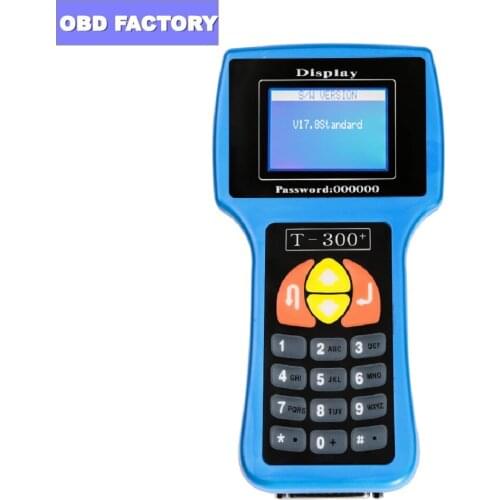 V17.8 T300 Key Programmer T-300 T-Code Transponder Auto Key Programmer English/Spanish T 300 Key Tool T300 Key Maker Key Copy