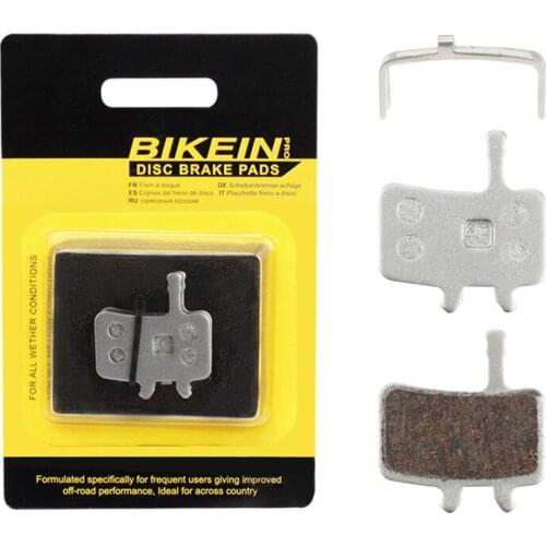 2 Pairs Silver MTB Bike Resin Hydraulic Disc Brake Pads For Sram AVID BB7 Juicy 3/5/7 Mountain Bicycle Disc Brake Parts