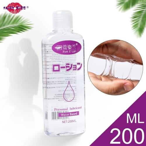 200ml Lubricant For Sex Lube Sexo Lubricante Sexo Adult Sex Lubricants Sexual for Oral Vagina Anal Gay Sex Oil Easy to Clean
