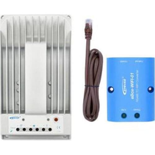 30A 40A 12V 24V New Tracer3215BN Tracer4215BN 40amps MPPT Solar Charge Controller with WiFi