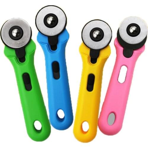 45mm Rotary Cutter Spare Blades Fit Olfa Dafa Fiskars Rotary Cutter Fabric Paper Circular Cutting Patchwork Craft Leather