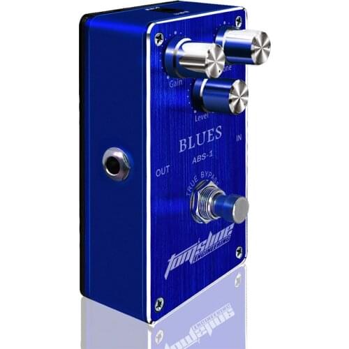 Aroma Tomsline ABS-1 Blues Distortion Electric Guitar Effect Pedal Aluminum Alloy Housing True Bypass